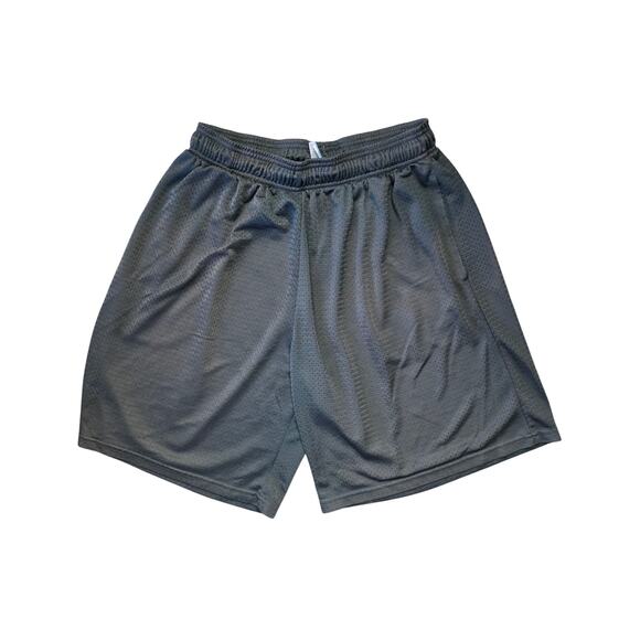 Russell Athletic Mesh Shorts Men’s Large Gray Lightweight Gym Training - Picture 1 of 4